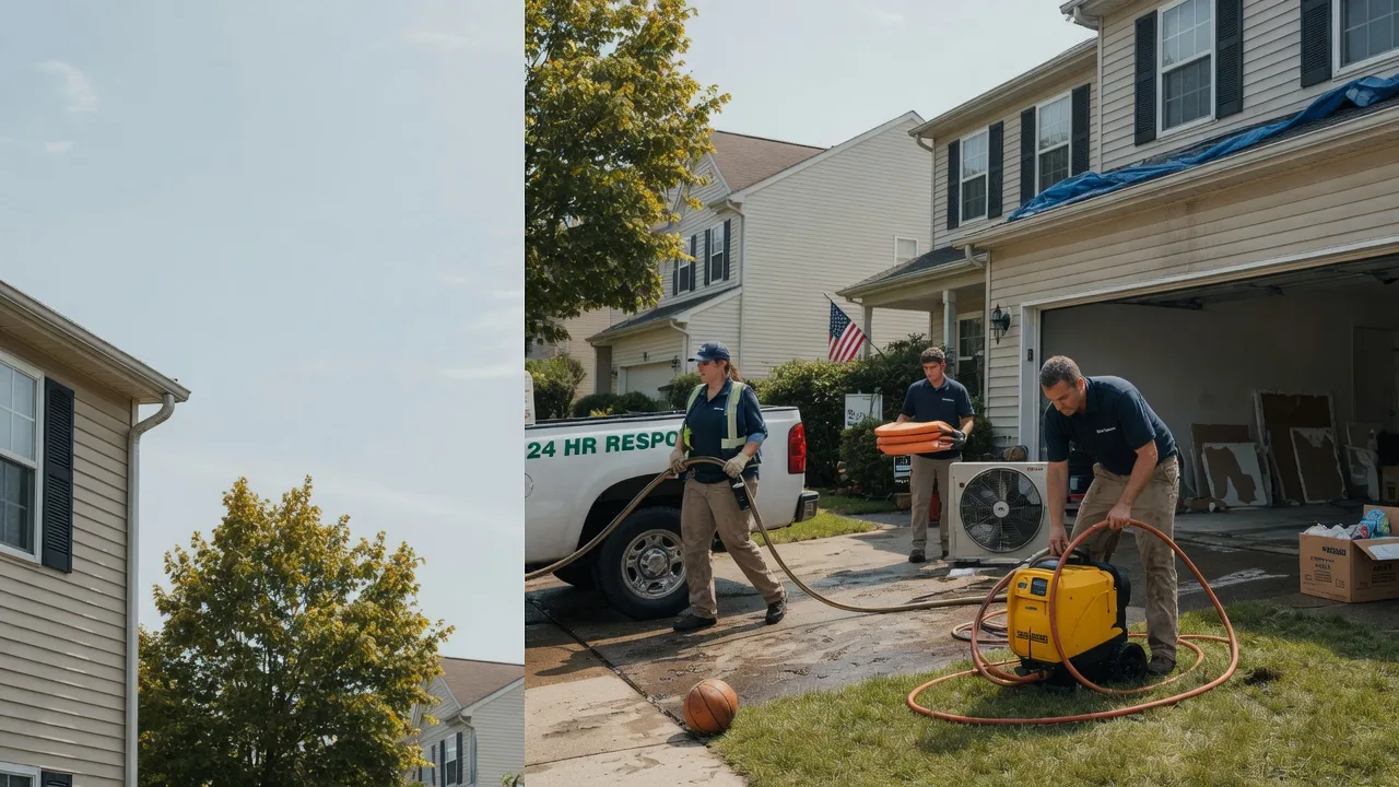 Emergency Water Damage Restoration in Purgitsville, WV near me